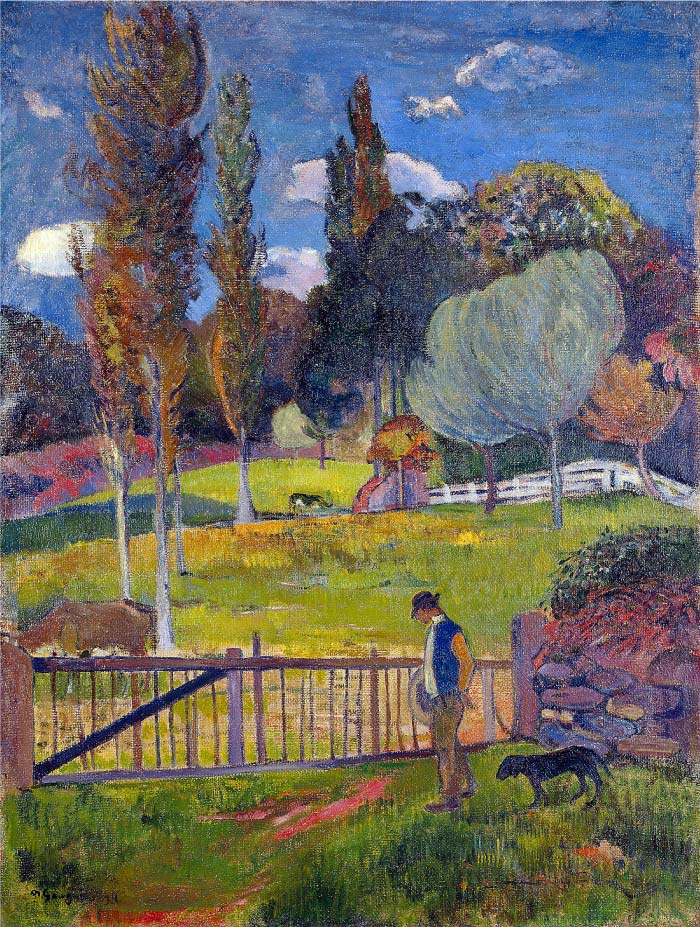 保罗·高更（Paul Gauguin）高清作品-公园