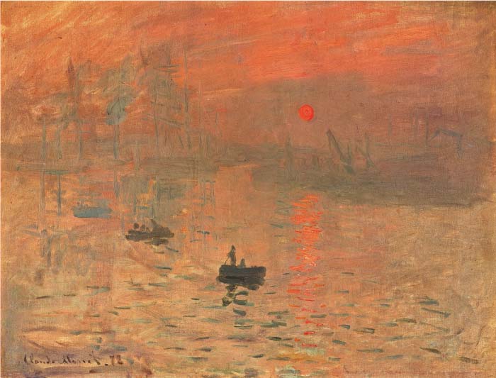 克洛德·莫奈（Claude Monet）高清作品- 日出印象