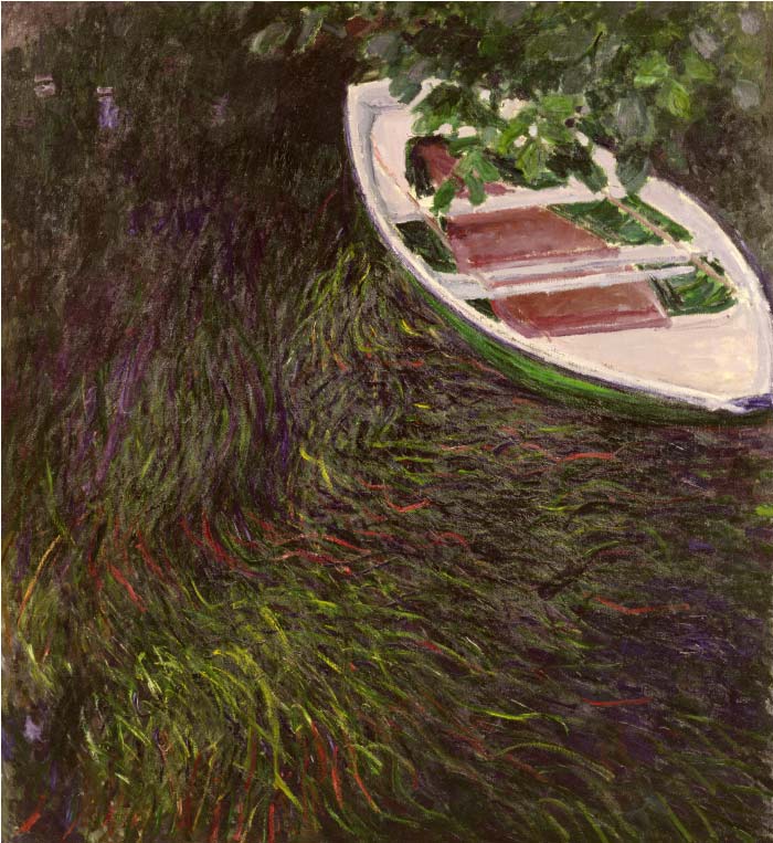 克洛德·莫奈（Claude Monet）高清作品-木船