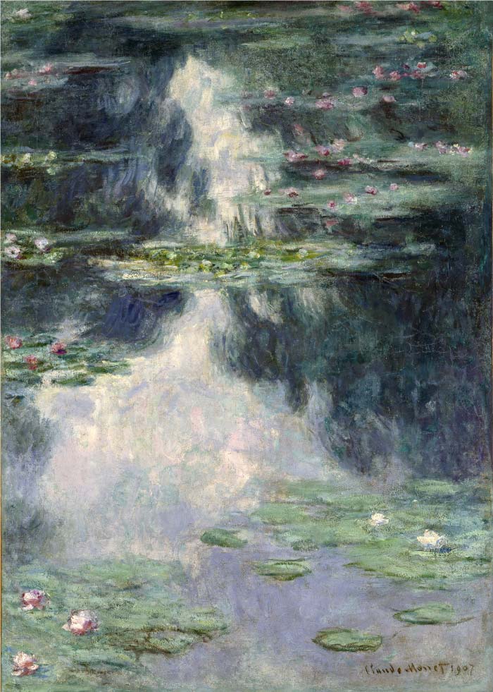 克洛德·莫奈（Claude Monet）高清作品-睡莲
