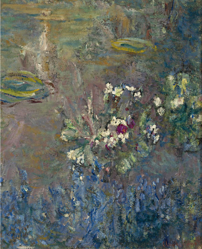 克洛德·莫奈（Claude Monet）高清作品-  水百合  The Waterlilies, 1918