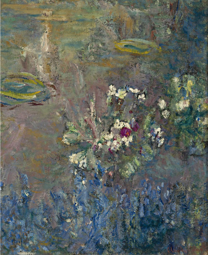 克洛德·莫奈(Claude Monet)高清作品- 水百合 The Waterlilies, 1918