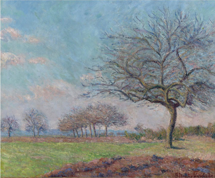 克洛德·莫奈（Claude Monet）高清作品- Blanche Hoschede Monet   Giverny