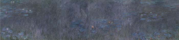 克洛德·莫奈(Claude Monet)高清作品-睡莲 The Water Lilies Tree Reflections (1914 - 1926)