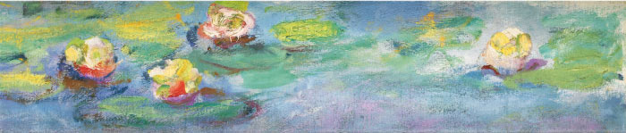 克洛德·莫奈（Claude Monet）高清作品-开花的睡莲