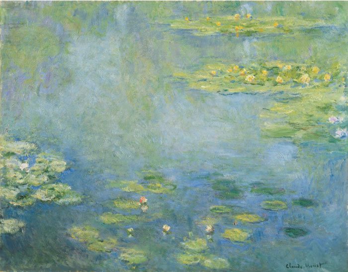 克洛德·莫奈（Claude Monet）高清作品-春季睡莲