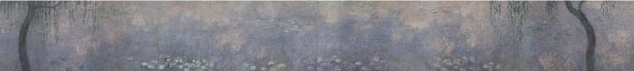 克洛德·莫奈（Claude Monet）高清作品- 《睡莲双柳》 (1914 -1926)