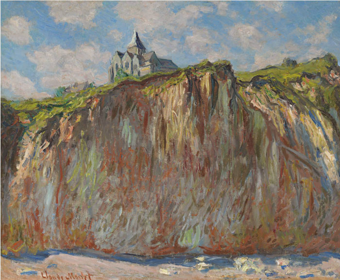 克洛德·莫奈（Claude Monet）高清作品-山上教堂