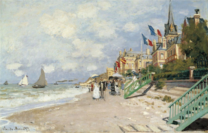 克洛德·莫奈(Claude Monet)高清作品- 河岸