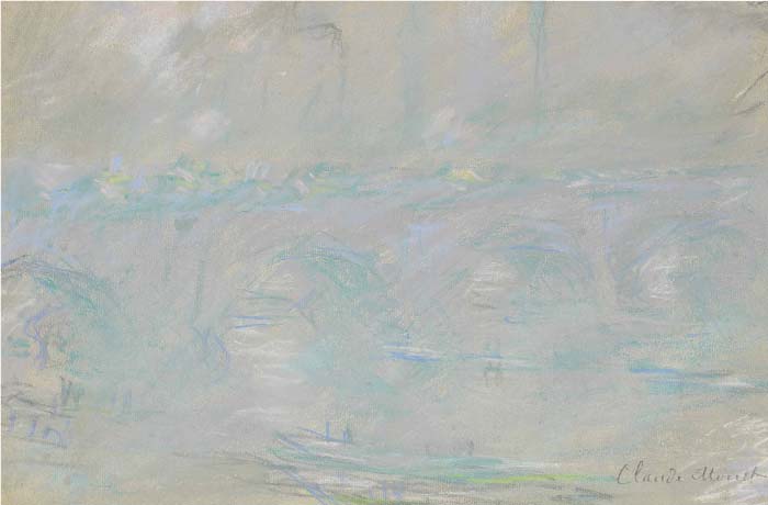 克洛德·莫奈（Claude Monet）高清作品-滑铁卢大桥