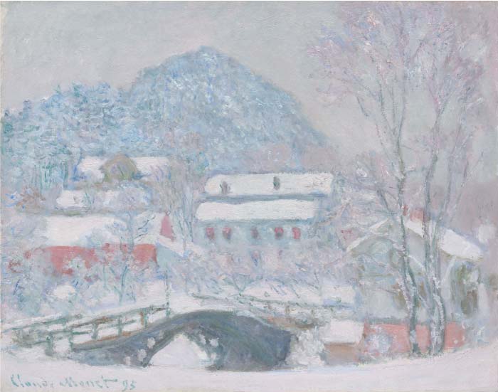 克洛德·莫奈(Claude Monet)高清作品- 挪威桑维克风景