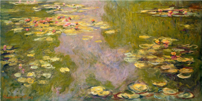 克洛德·莫奈（Claude Monet）高清作品-睡莲 Клод Моне   Водяные лилии