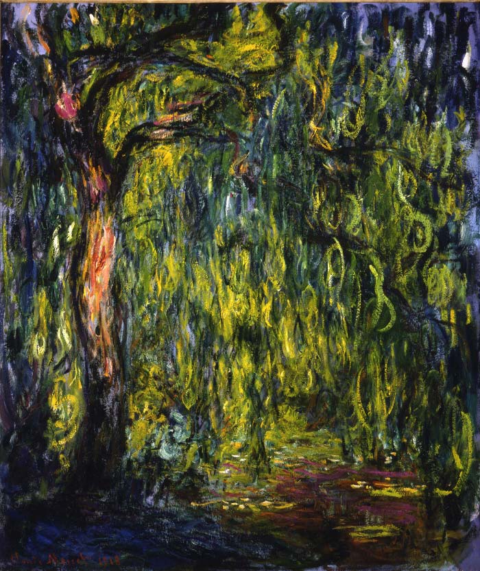 克洛德·莫奈（Claude Monet）高清作品- 垂柳