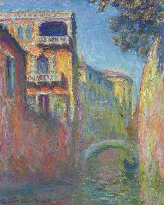 莫奈（Claude Monet）高清作品- Claude Monet   Rio della Salute 01 (1908)