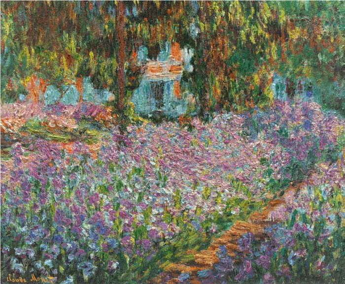 克洛德·莫奈（Claude Monet）高清作品-花园 150ppi