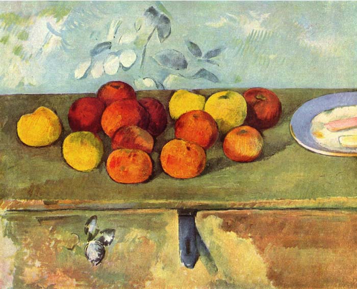 保罗·塞尚（Paul Cézanne）超清作品_静物苹果