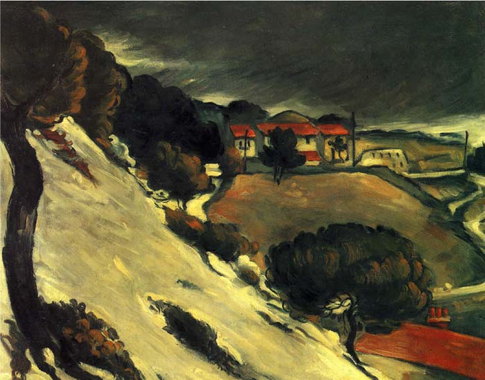 保罗·塞尚（Paul Cézanne）超清作品_爱沙尼亚的雪融化了 300ppi