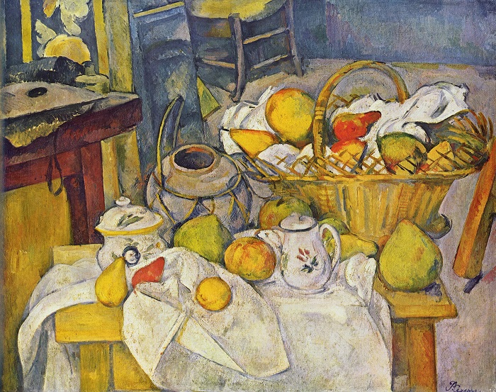 保罗·塞尚（Paul Cézanne）超清作品_静物水果 36ppi