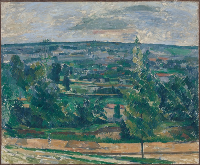 保罗·塞尚（Paul Cézanne）超清作品_贾斯德布凡的风景 72ppi