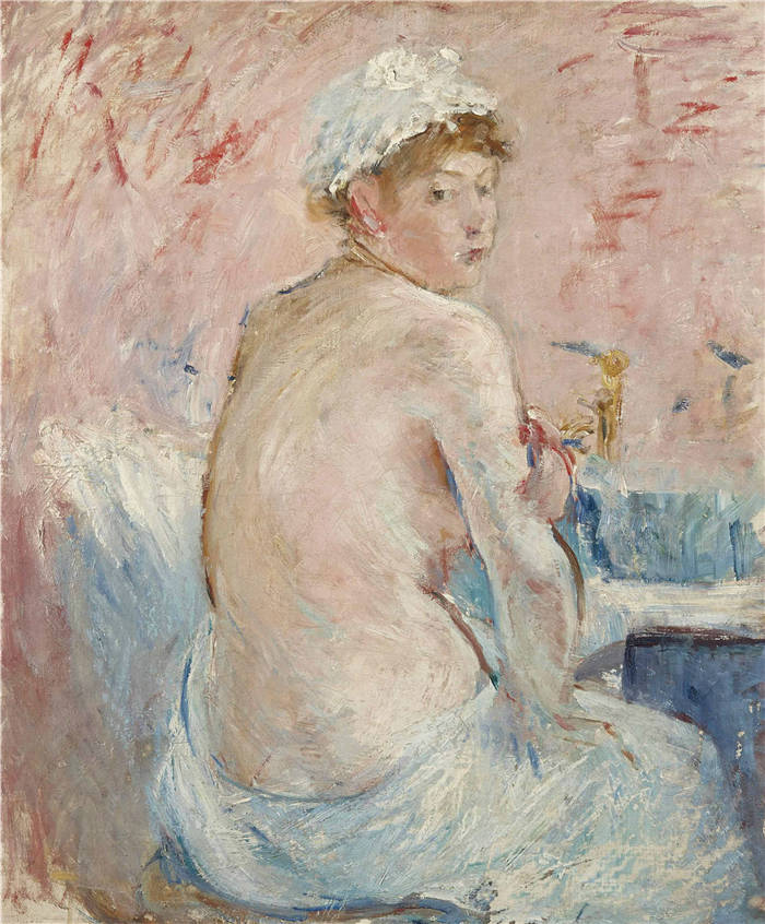 贝特·莫里索（Berthe Morisot）高清作品-Nude