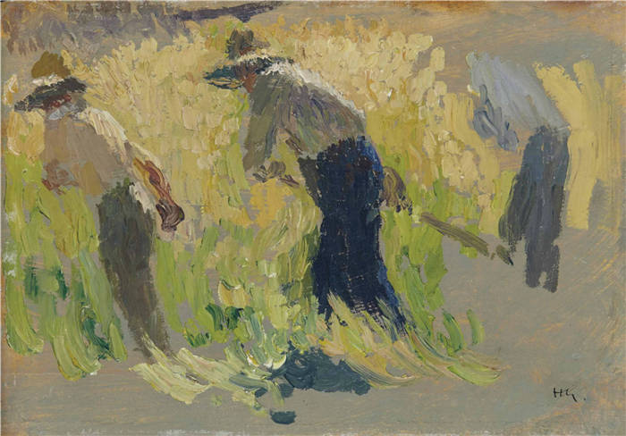 亨利·马丁(Henri-Jean Guillaume Martin)高清作品-收获