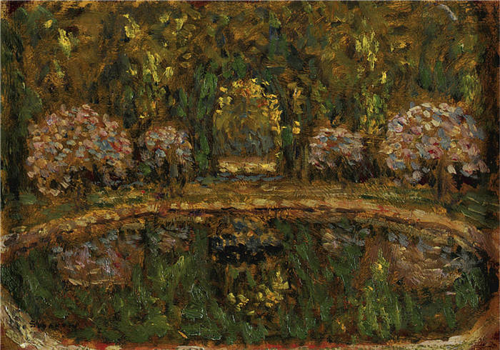 亨瑞·塞蒂纳( Henri Le Sidaner)高清作品 -特里亚农盆地 2