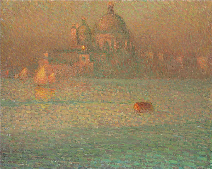 亨瑞·塞蒂纳( Henri Le Sidaner)高清作品-HENRI LE SIDANER (1862-1939)