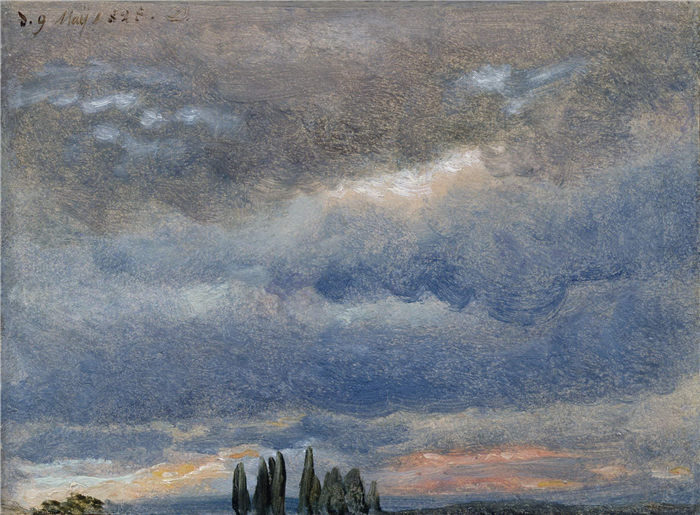 约翰·克里斯蒂安·达尔(Johan Christian Dahl)高清作品-云研究1