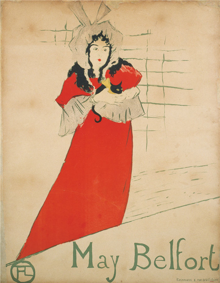 劳特雷克（Henri de Toulouse-Lautrec）-五月贝尔福