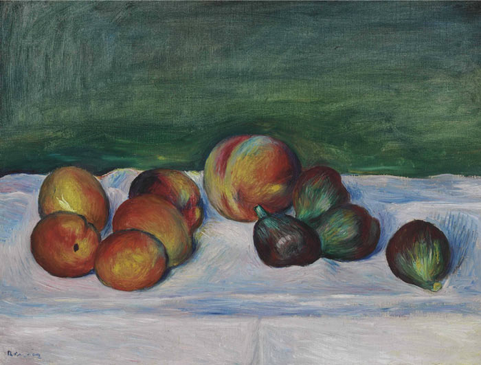 雷诺阿(Pierre-Auguste Renoir)作品-ABRICOTS ET FIGUES