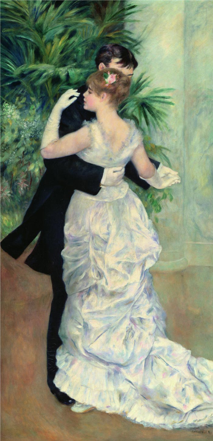 雷诺阿（Pierre-Auguste Renoir）作品-Dancer2