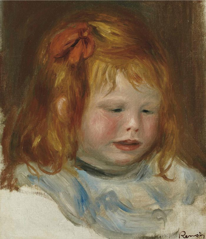 雷诺阿（Pierre-Auguste Renoir）作品-德让·雷诺阿肖像