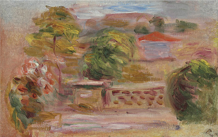 雷诺阿（Pierre-Auguste Renoir）作品-PAYSAGE(2)