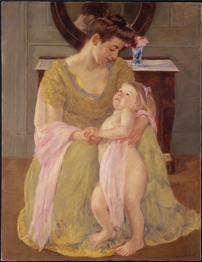 玛丽·卡萨特（Mary Cassatt）作品– 母亲和孩子