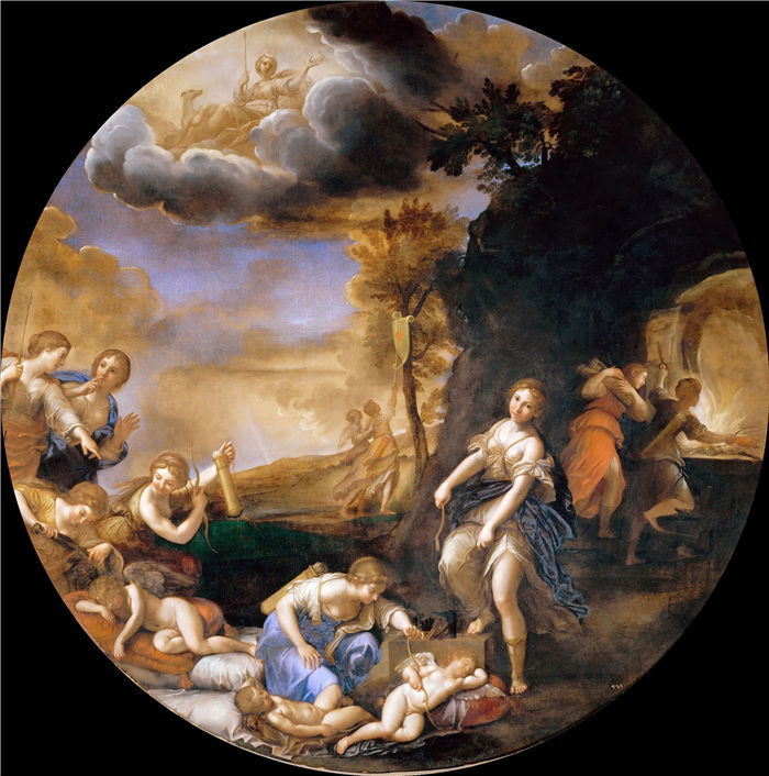 弗朗西斯科·阿尔巴尼（Francesco Albani ）-戴安娜的胜利