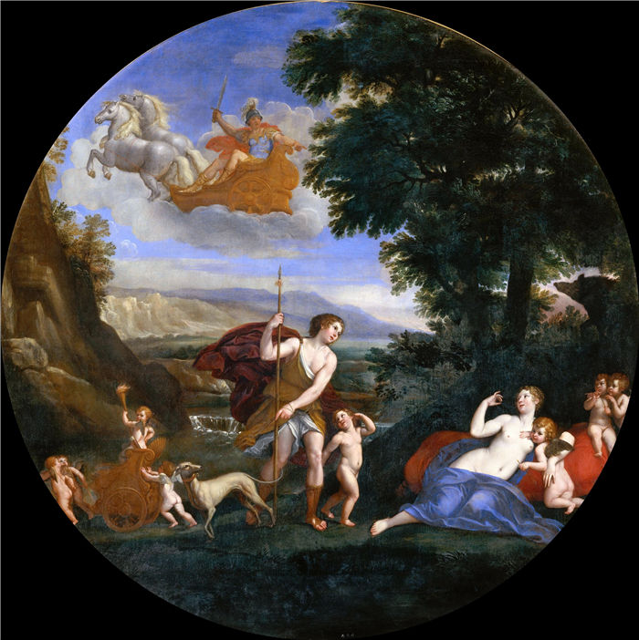 弗朗西斯科·阿尔巴尼(Francesco Albani )-维纳斯和阿多尼斯