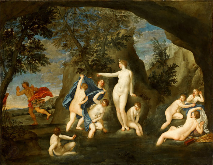 弗朗西斯科·阿尔巴尼（Francesco Albani ）-戴安娜阿克泰翁变身雄鹿