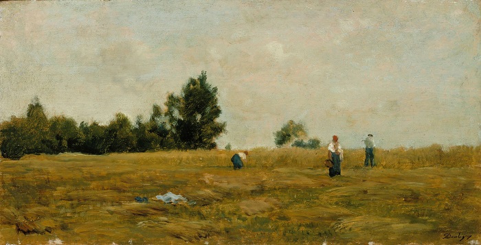 查尔斯·弗朗索瓦·杜比尼（Charles-Francois Daubigny）高清作品-夏季景观