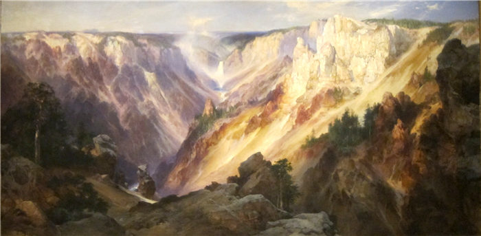 托马斯·莫兰（Thomas Moran）-黄石大峡谷，1904年