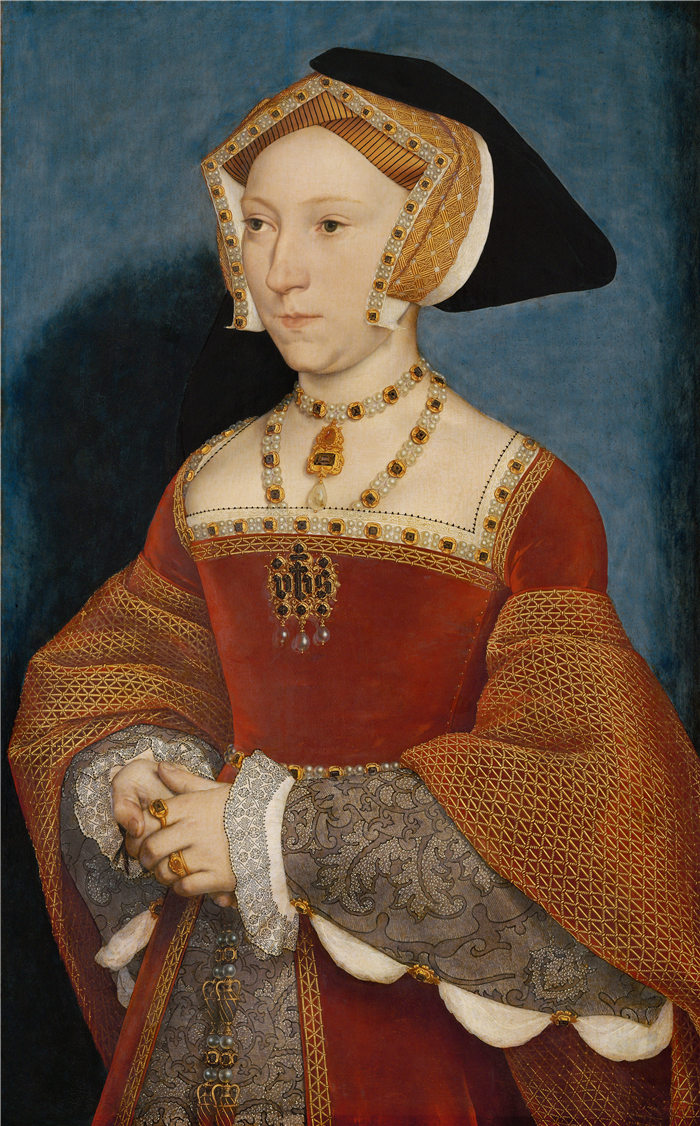 汉斯·霍尔拜因(Hans Holbein the Younger)超清作品下载-英国女王简·西摩