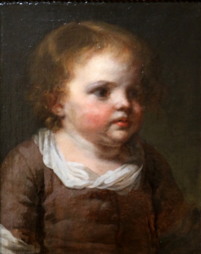 让-巴蒂斯特·格鲁兹(Jean-Baptiste Greuze)高清作品-儿童肖像