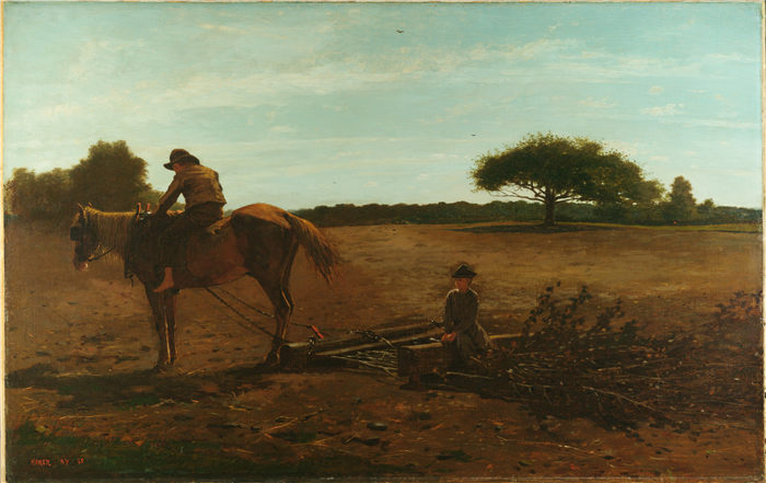 温斯洛·荷马 (Winslow Homer)超清作品-画笔哈罗（1865）