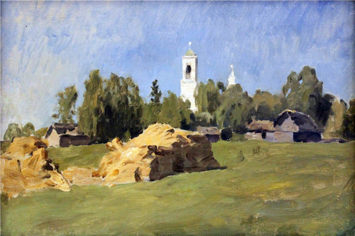 艾萨克·列维坦（Isaac Levitan）高清作品-乡村景观