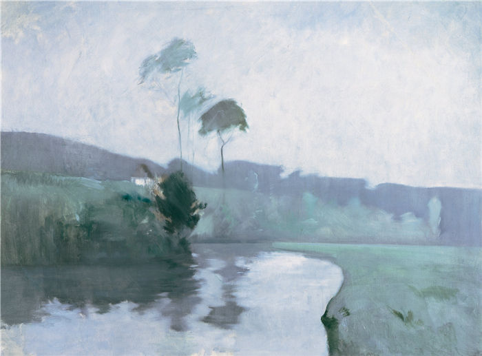 约翰·亨利·特瓦特曼（John Henry Twachtman）高清作品下载-青春