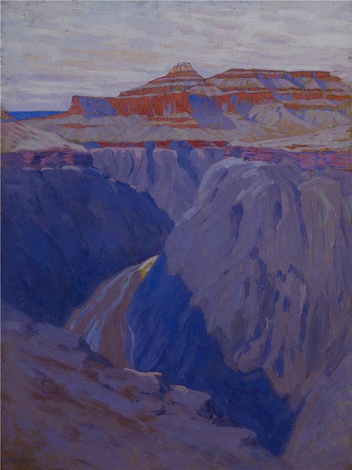 亚瑟·韦斯利·道 (Arthur Wesley Dow)高清作品下载-毁灭者