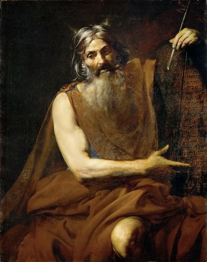 瓦伦丁·德·布洛涅（Valentin de Boulogne）高清作品-Moses 