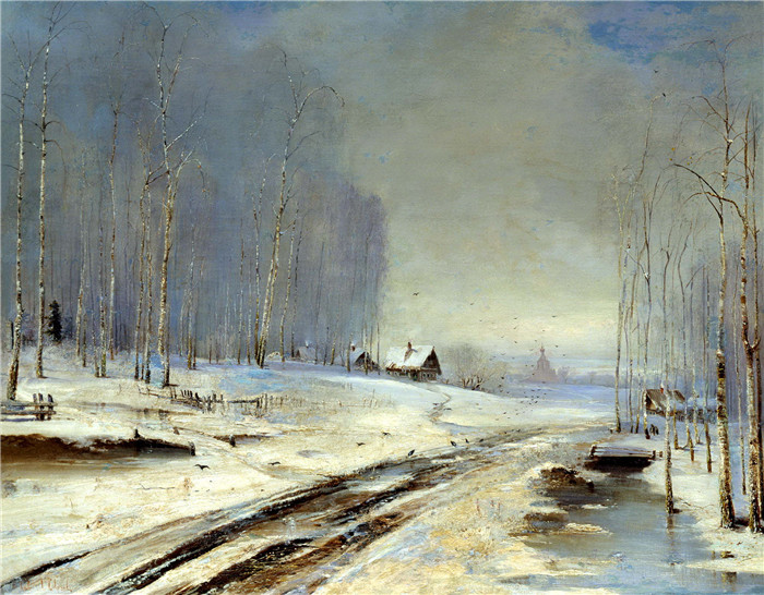 阿列克谢·萨弗拉索夫(Alexei Kondratyevich Savrasov) - thaw 2