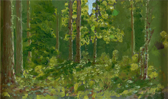 库因芝（Arhip Kuindzhi）高清作品-森林