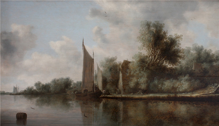 萨洛蒙·凡·雷斯达尔(Salomon van Ruysdael)油画-景观