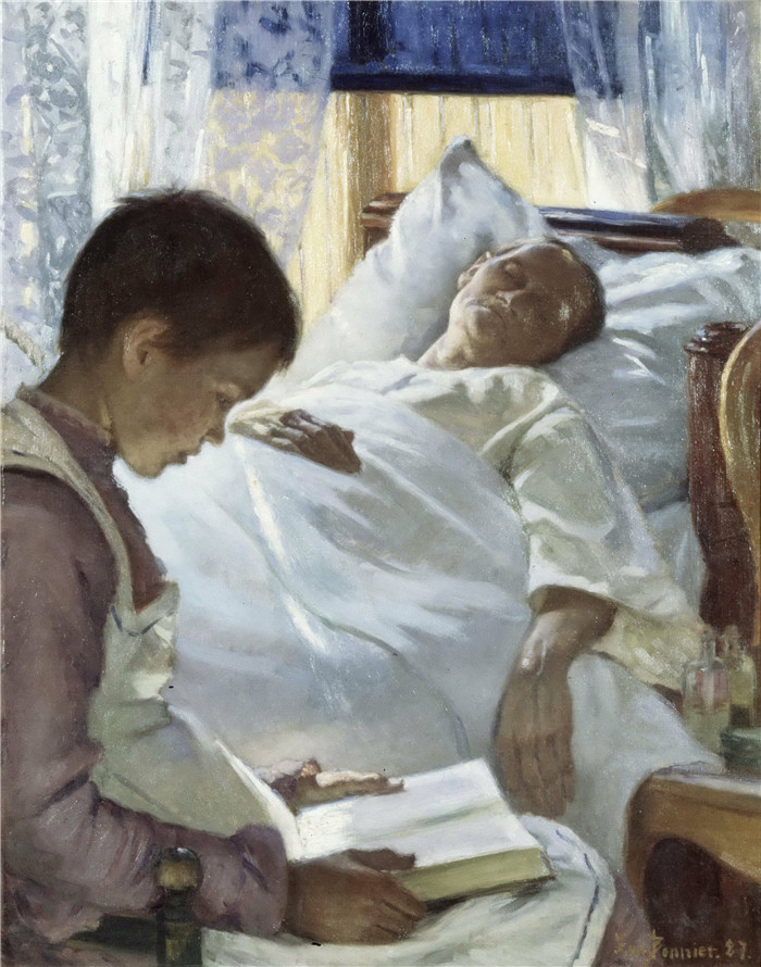 伊娃·邦妮尔（ Eva Bonnier）高清作品下载 –蓝色反射